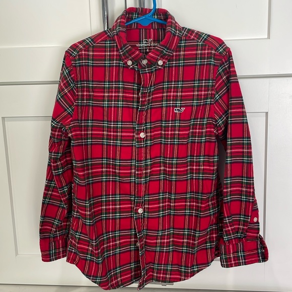 Vineyard vines flannel button down - Picture 1 of 1